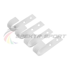 Купить Крюки подвесные (к-кт. 4 шт) для турника белые в Подольске 
