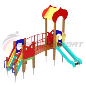 Купить Детский игровой комплекс Полянка ДИК 1603 в Подольске 