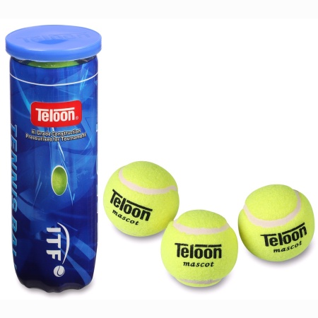 Купить Мяч для большого тенниса Teloon 616Т Р3  (3 шт) в Подольске 