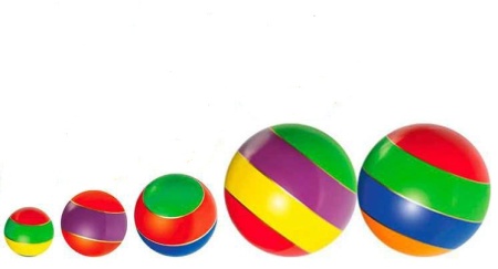 Купить Мячи резиновые (комплект из 5 мячей различного диаметра) в Подольске 