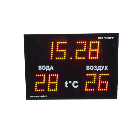 Купить Часы-термометр СТ1.13-2t для бассейна в Подольске 