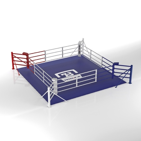 Купить Ринг боксерский напольный Totalbox на упорах 6х6м в Подольске 