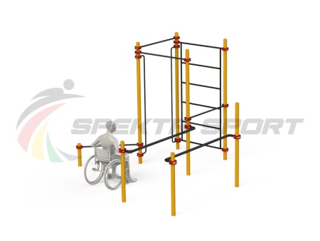 Купить Спортивный комплекс для инвалидов-колясочников WRK-D18_76mm в Подольске 