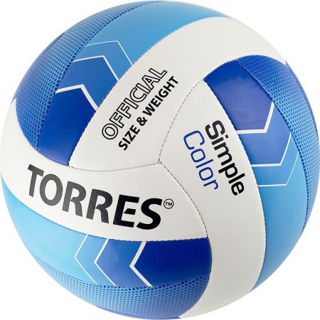 Купить Мяч волейбольный Torres Simple Color любительский р.5 в Подольске 